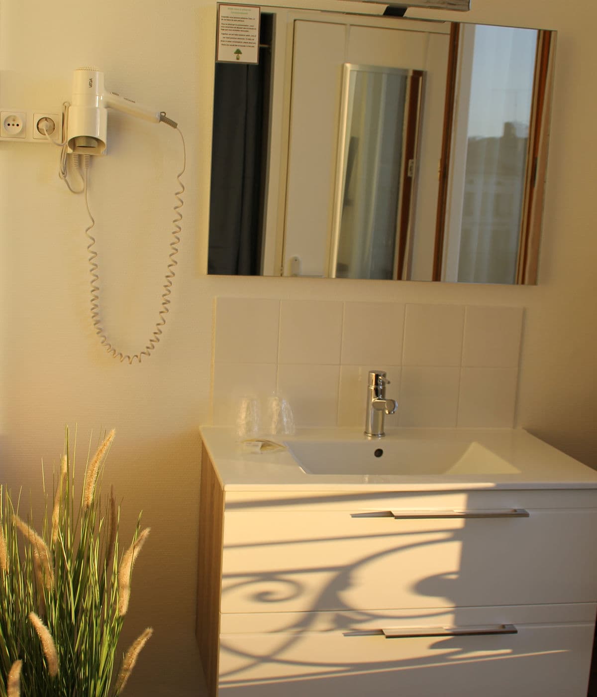 Zimmer des Hôtel Rivière
