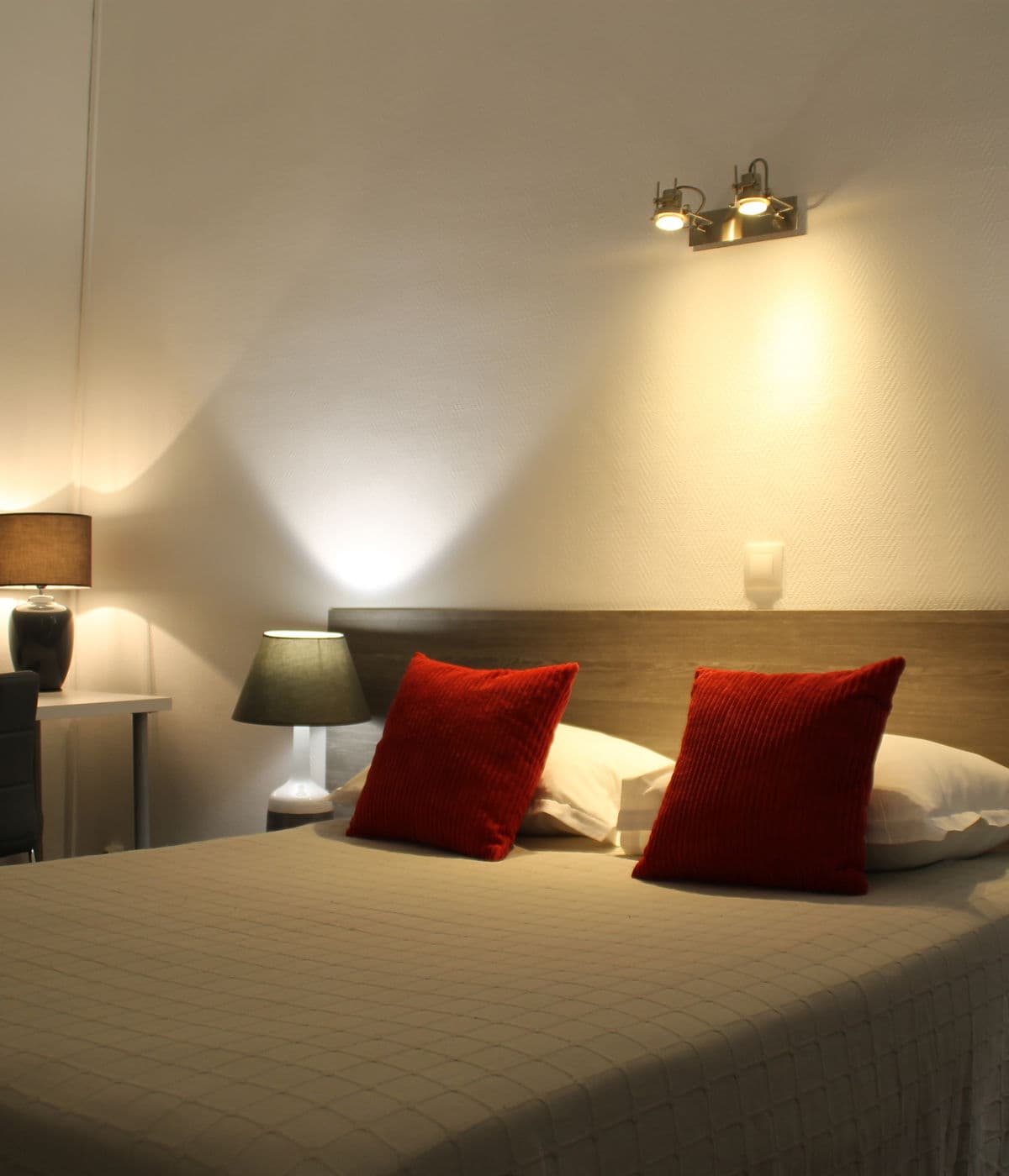 Zimmer des Hôtel Rivière